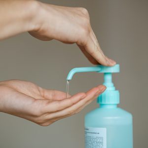 Sanitizer gel for hand hygiene